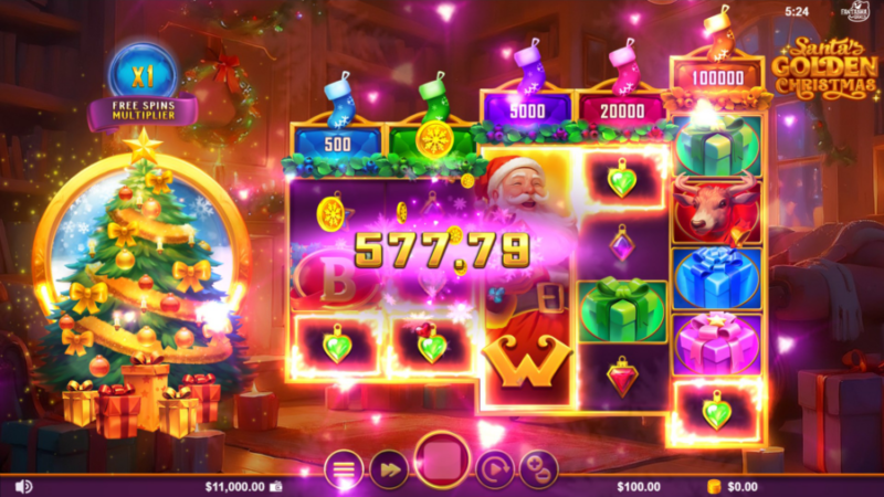 Santa’s Golden Christmas Slot